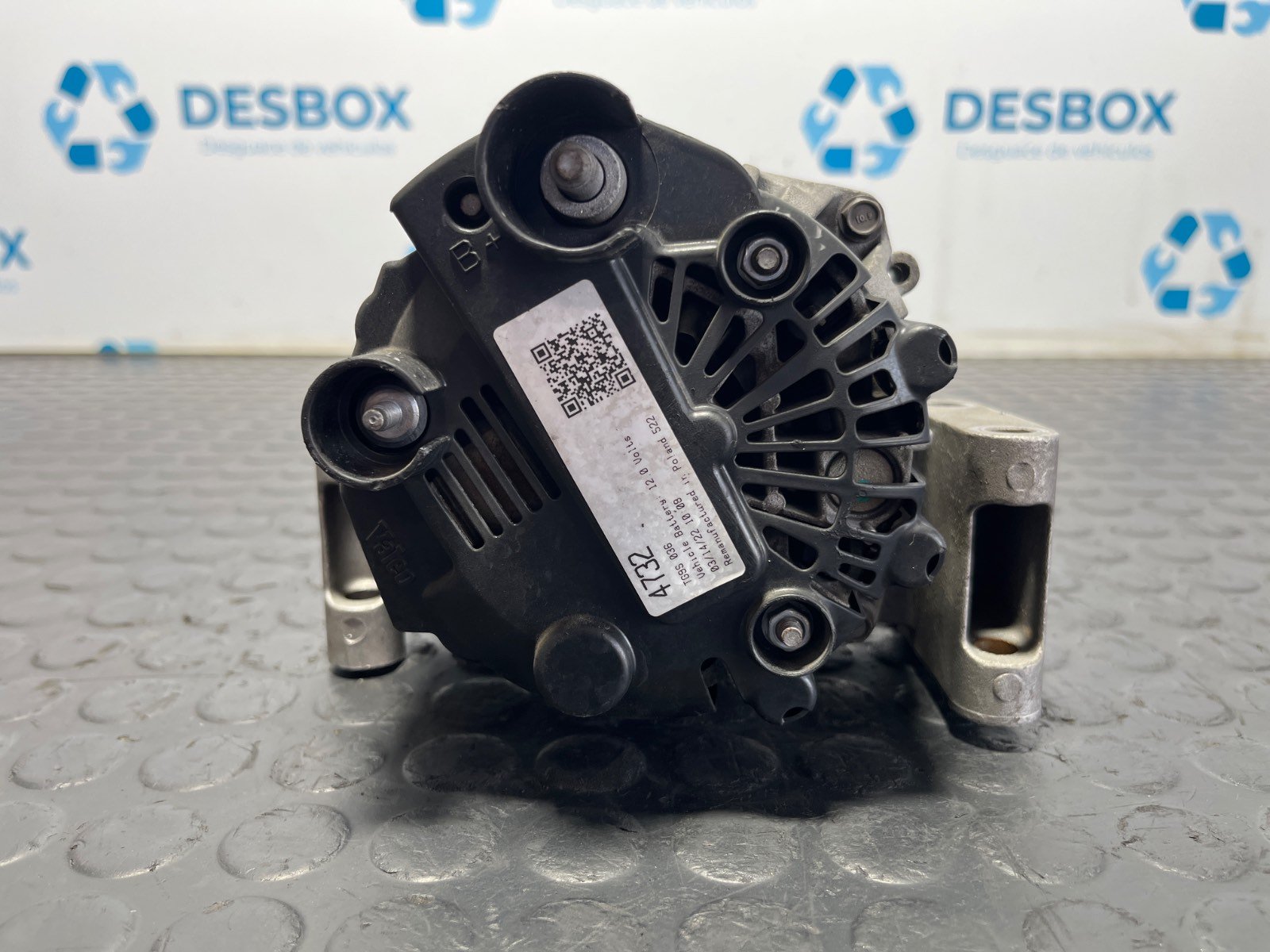 ALTERNADOR FIAT FIORINO Furgoneta/monovolumen - recambio desguace - vista 3