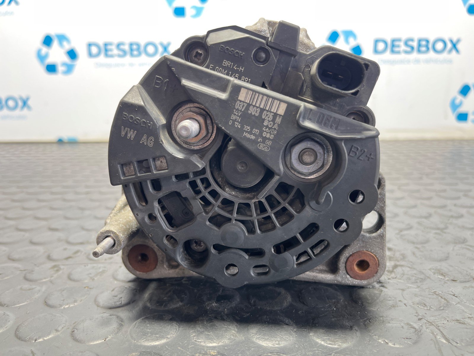 ALTERNADOR SEAT IBIZA (6J5) - recambio desguace - vista 4