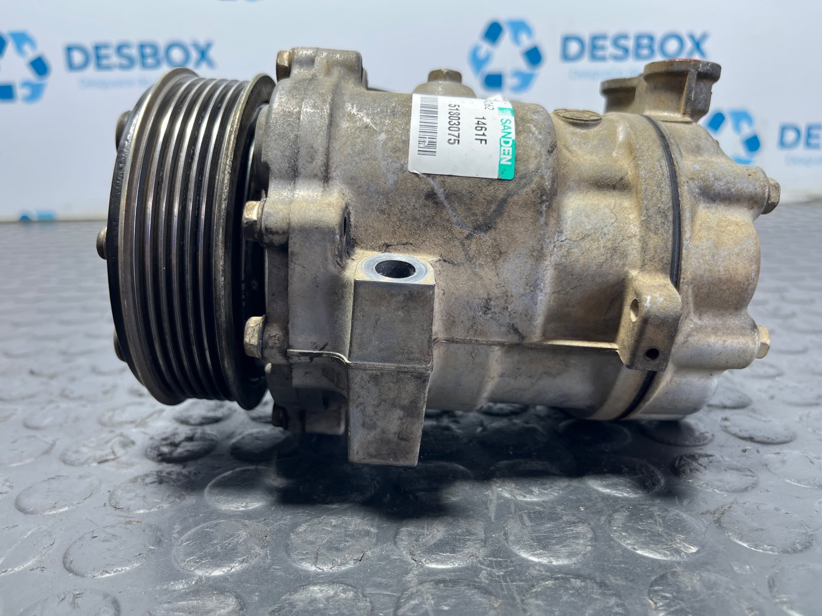 COMPRESOR AIRE ACONDICIONADO FIAT FIORINO Furgoneta/monovolumen - recambio desguace - vista 6