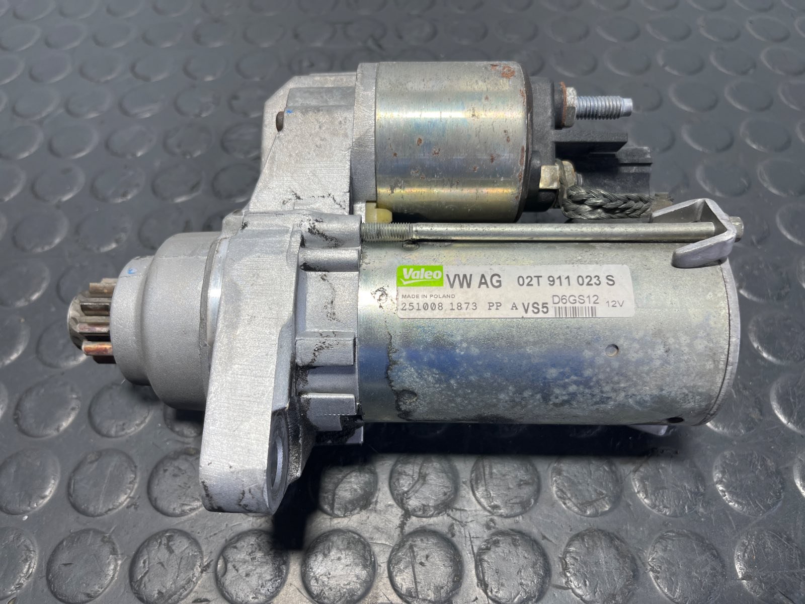 MOTOR ARRANQUE SEAT IBIZA (6J5) - recambio desguace - vista 2
