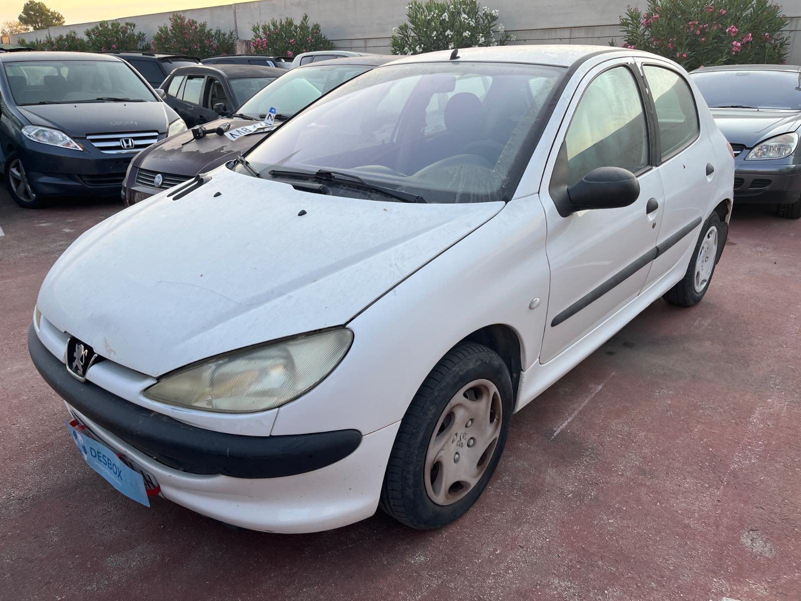 PUERTA TRASERA IZQUIERDA PEUGEOT 206 BERLINA - recambio desguace - vista 2