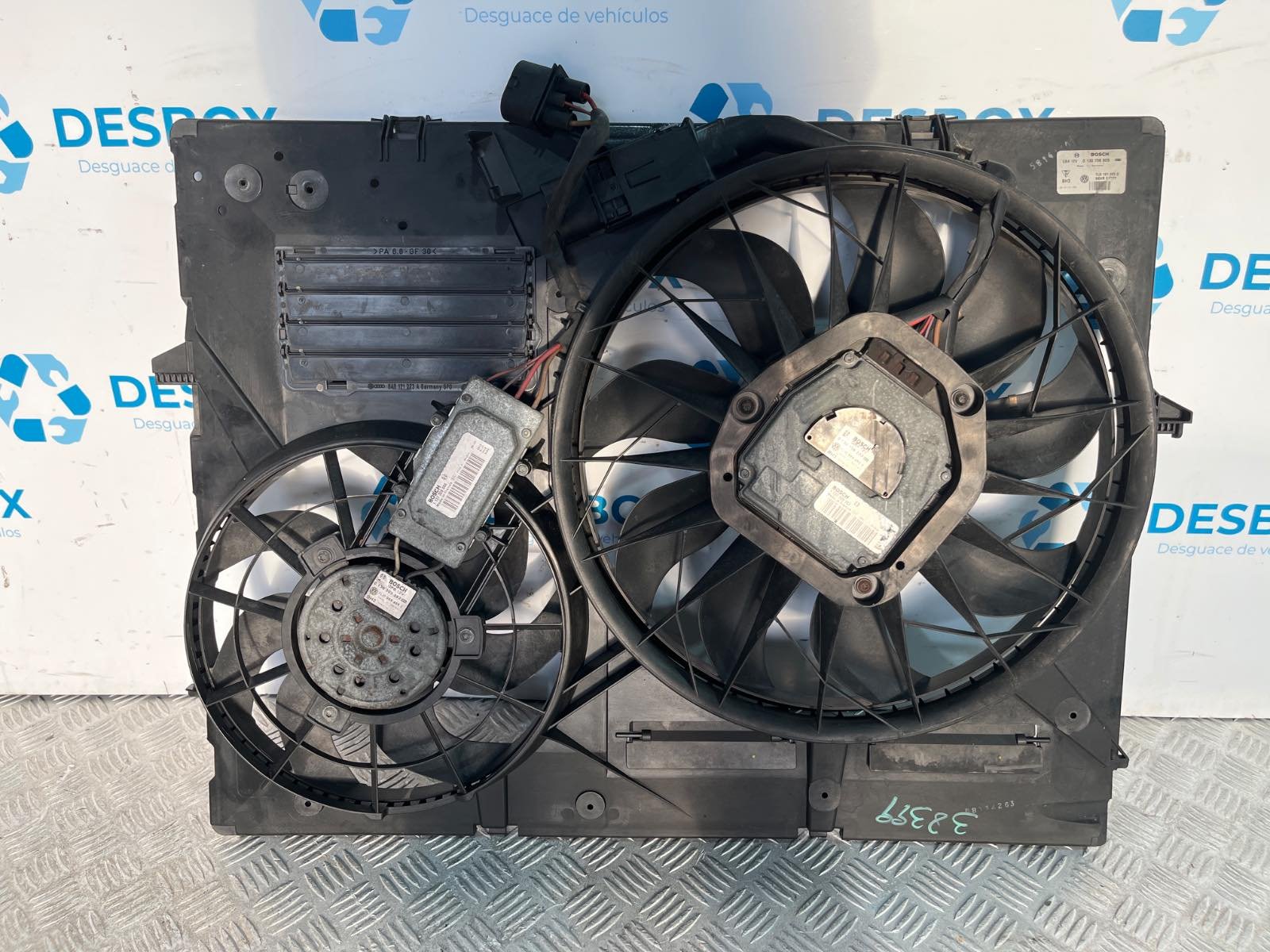 ELECTROVENTILADOR VOLKSWAGEN TOUAREG (7LA) - recambio desguace