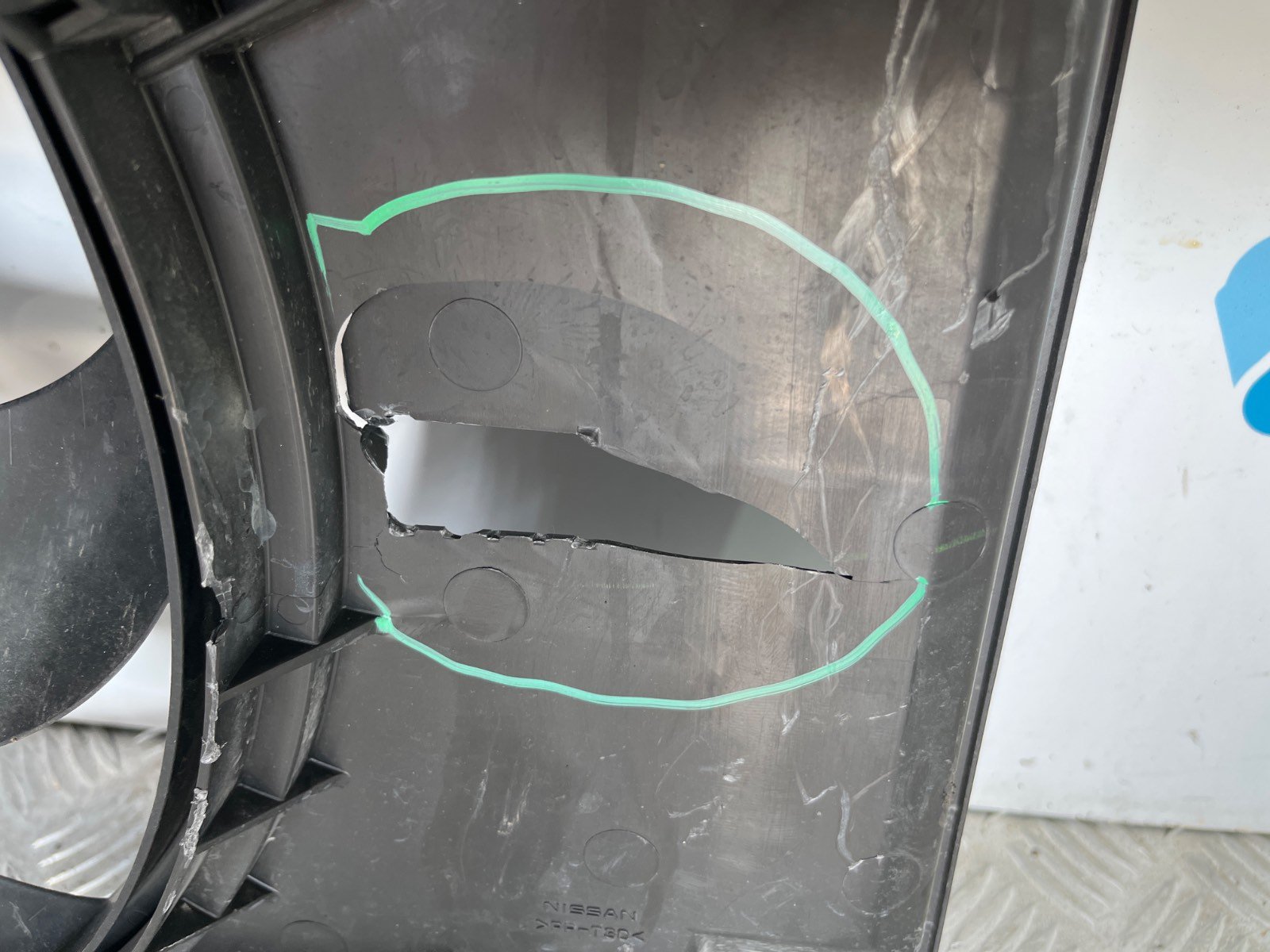 Recambio de ELECTROVENTILADOR para NISSAN JUKE (F15) 1.6 HR16DE referencia OEM IAM A7530000 - GRIS 5