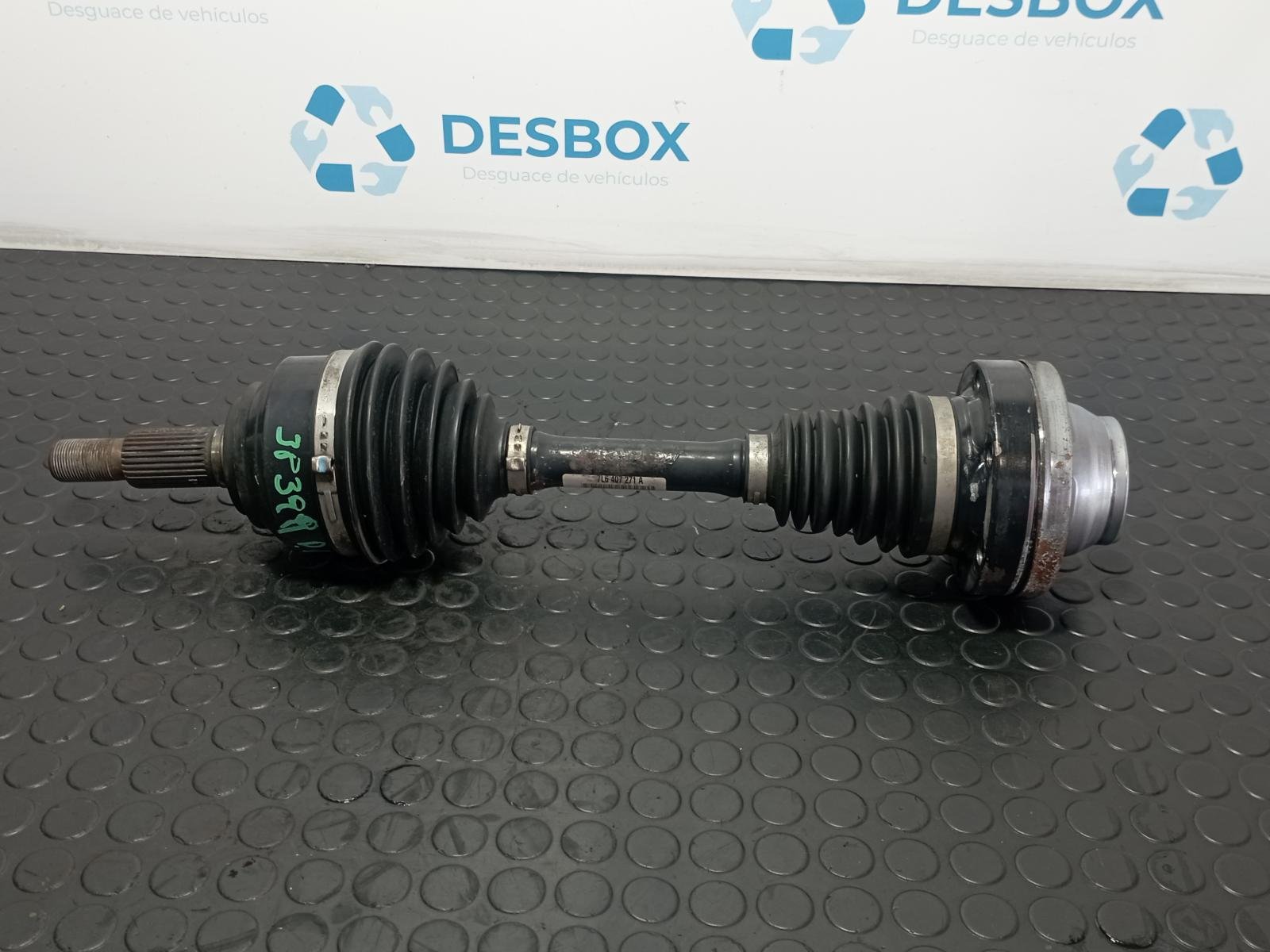 TRANSMISION DELANTERA DERECHA VOLKSWAGEN TOUAREG (7LA) - recambio desguace