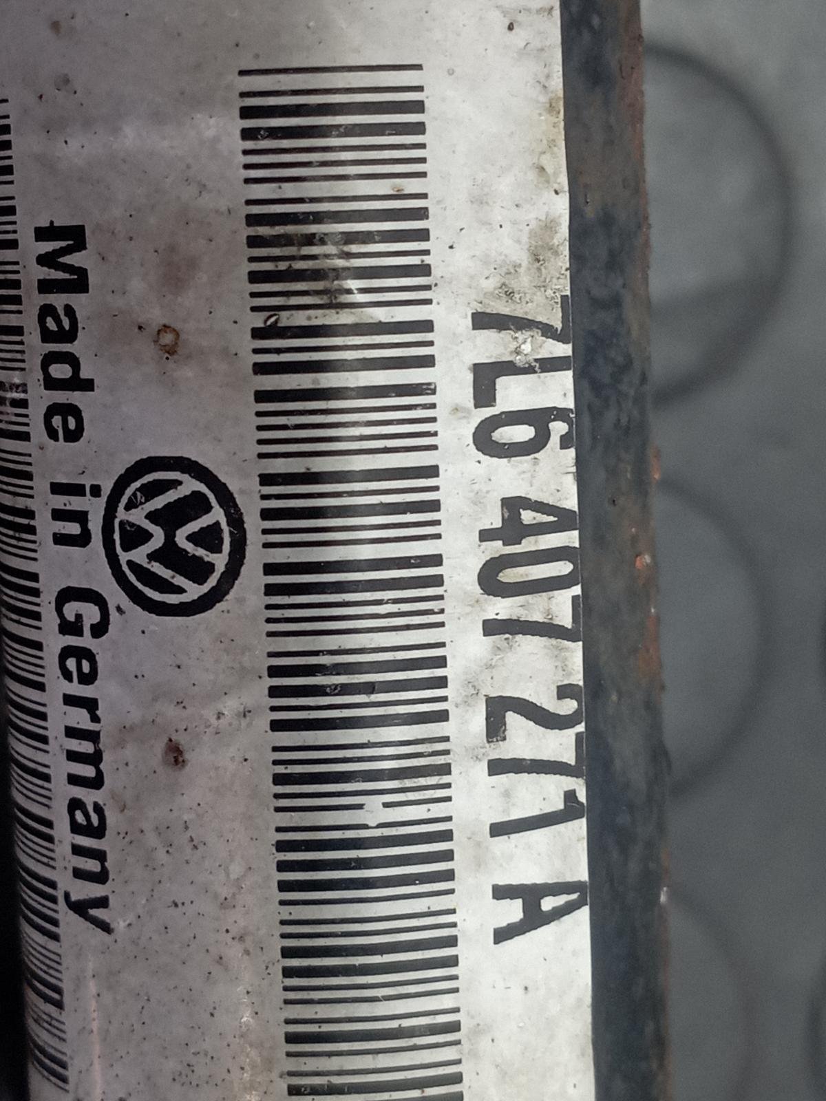 TRANSMISION DELANTERA DERECHA VOLKSWAGEN TOUAREG (7LA) - recambio desguace - vista 3
