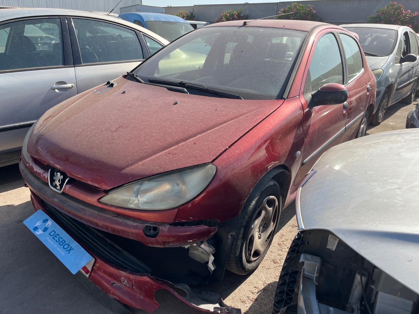 AMORTIGUADOR TRASERO IZQUIERDO PEUGEOT 206 BERLINA - recambio desguace - vista 2