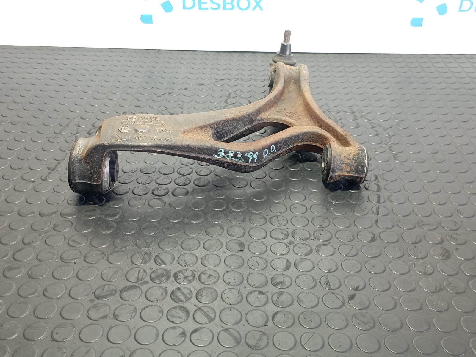 BRAZO DERECHO INFERIOR DELANTERO VOLKSWAGEN TOUAREG (7LA) - recambio desguace
