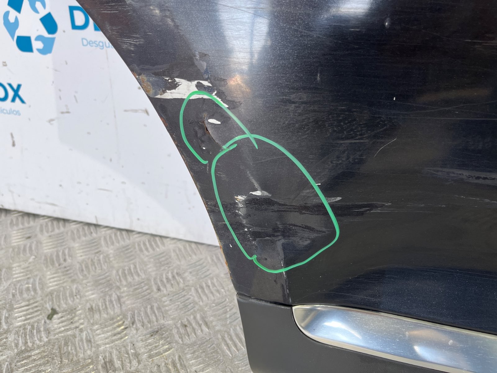 PUERTA TRASERA DERECHA VOLKSWAGEN TOUAREG (7LA) - recambio desguace - vista 3