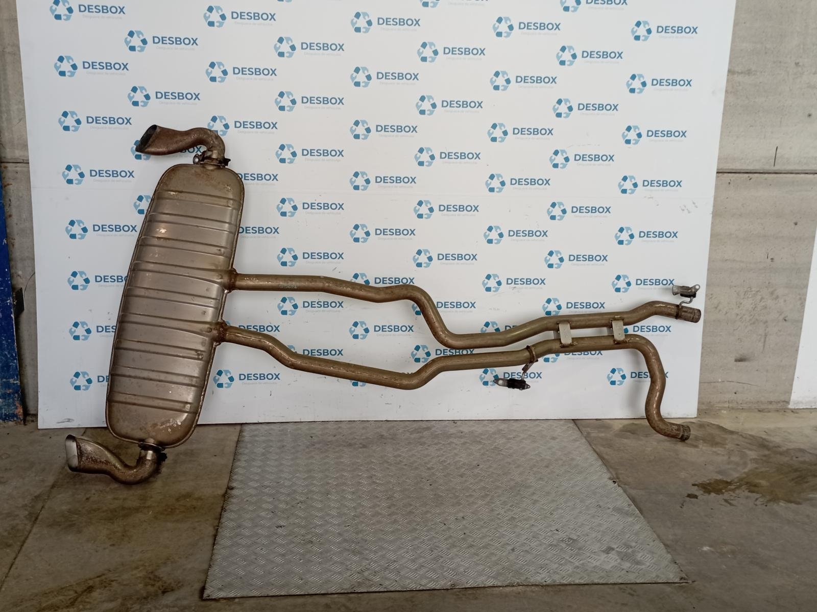 TUBO ESCAPE COMPLETO VOLKSWAGEN TOUAREG (7LA) - recambio desguace - vista 3