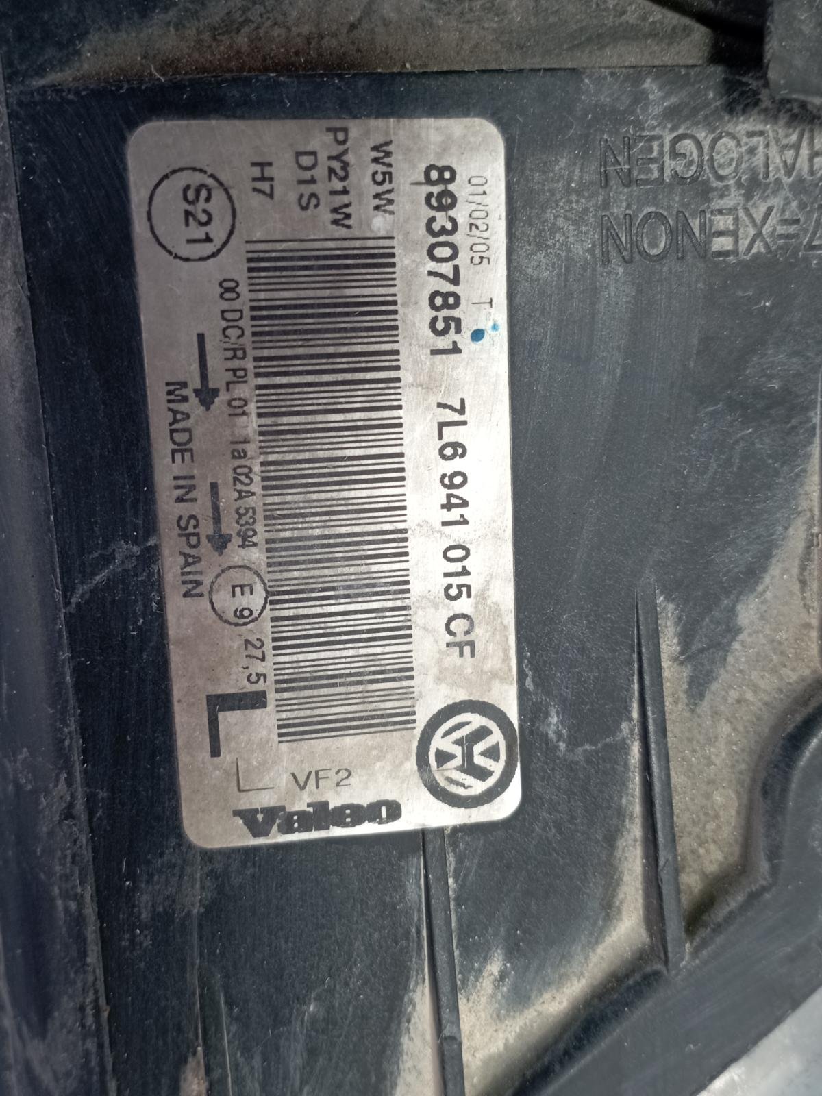 FARO IZQUIERDO VOLKSWAGEN TOUAREG (7LA) - recambio desguace - vista 5