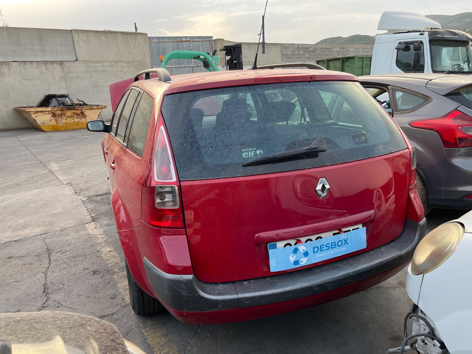 VOLANTE RENAULT MEGANE II Station Wagon - recambio desguace - vista 10