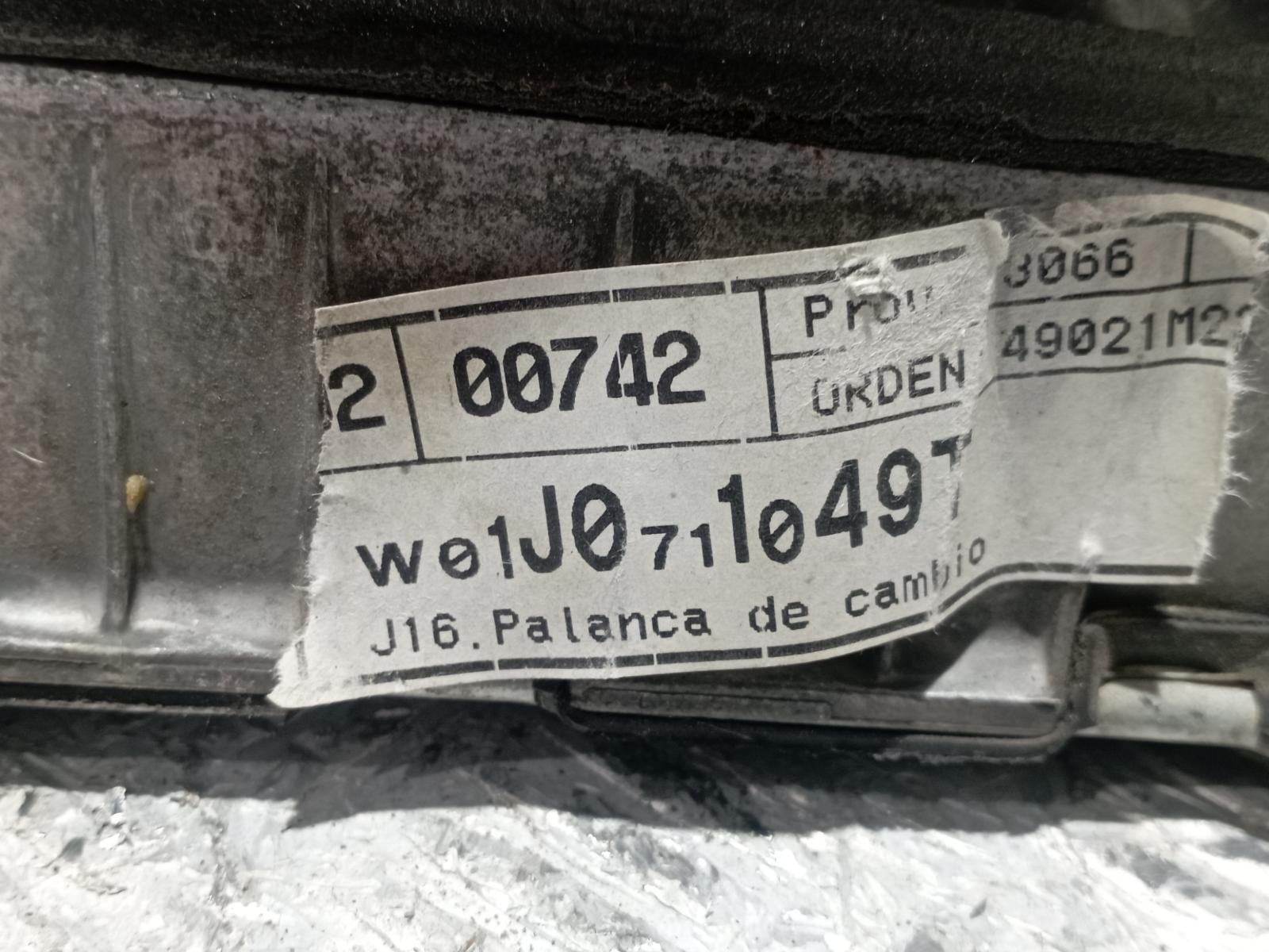 PALANCA CAMBIO SEAT LEON (1M1) - recambio desguace - vista 3