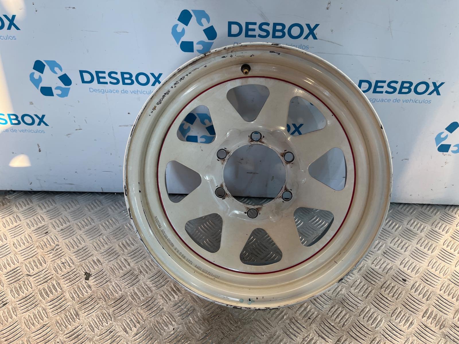JUEGO LLANTAS NISSAN PATROL GR (Y60) - recambio desguace - vista 4