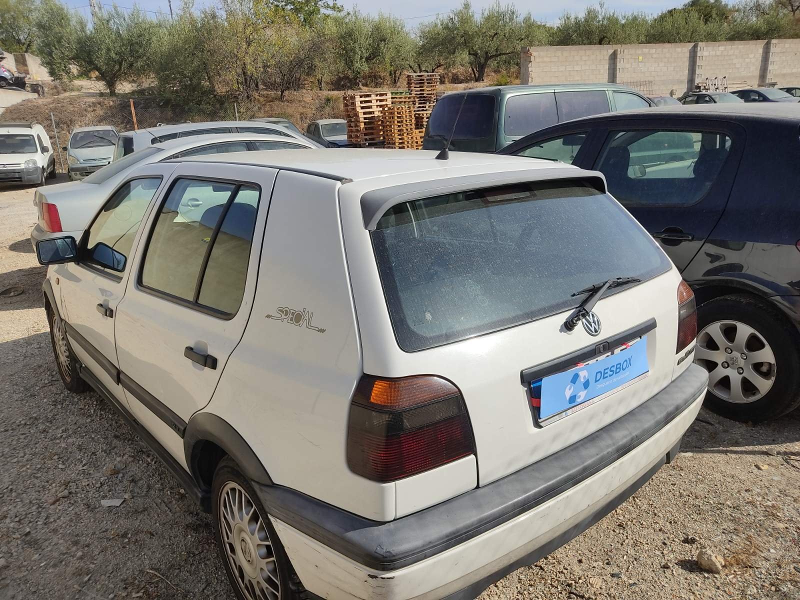 CERRADURA PUERTA TRASERA IZQUIERDA VOLKSWAGEN GOLF III BERLINA (1H1) - recambio desguace - vista 12