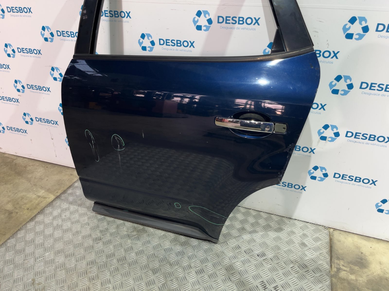 Recambio de PUERTA TRASERA IZQUIERDA para NISSAN MURANO (Z50) * VQ35DE - AZUL 2