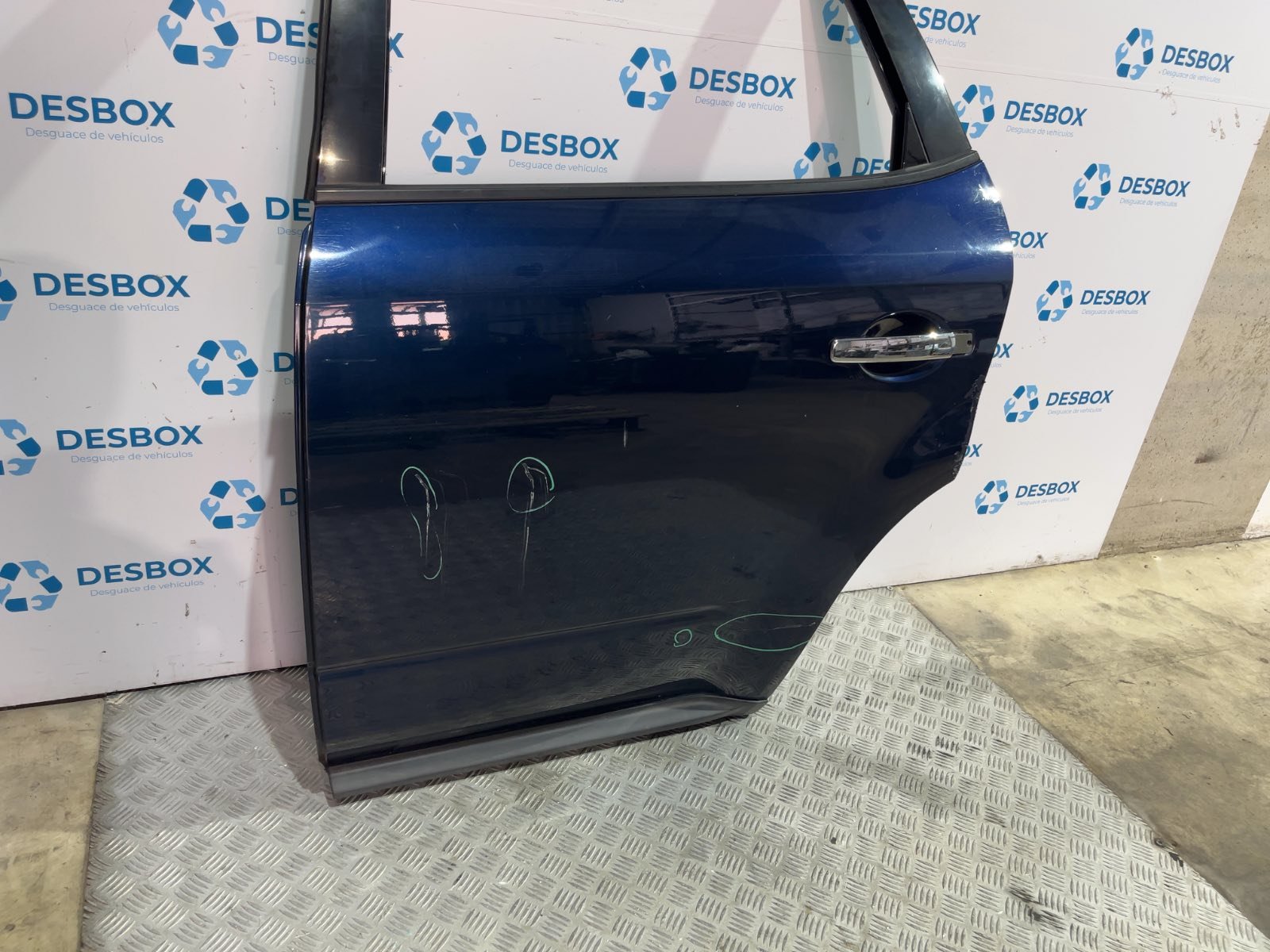 Recambio de PUERTA TRASERA IZQUIERDA para NISSAN MURANO (Z50) * VQ35DE - AZUL 3