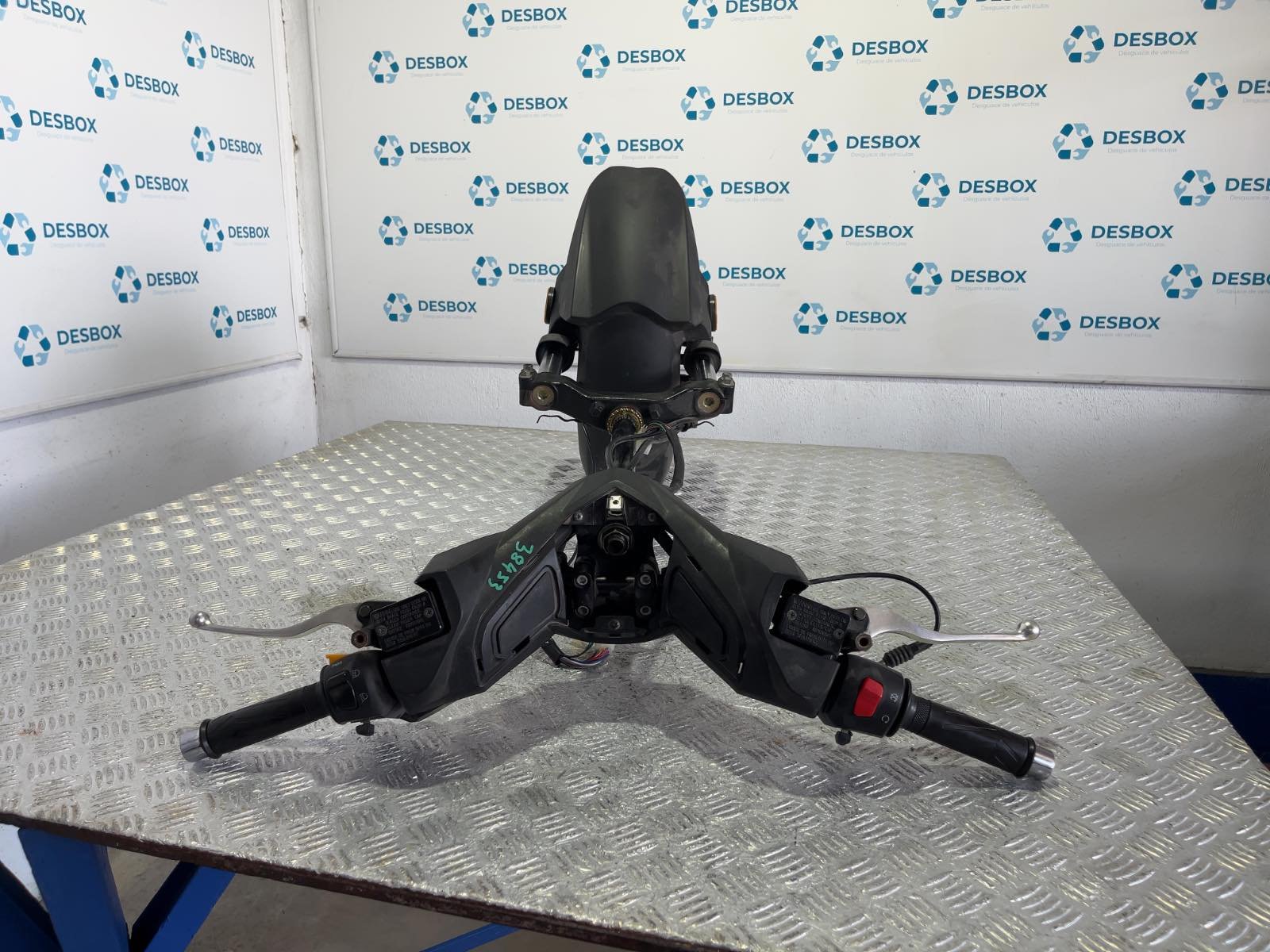 Recambio de HORQUILLA COMPLETA para WOTTAN STORM SY125T 1P52QMI - BLANCO 3