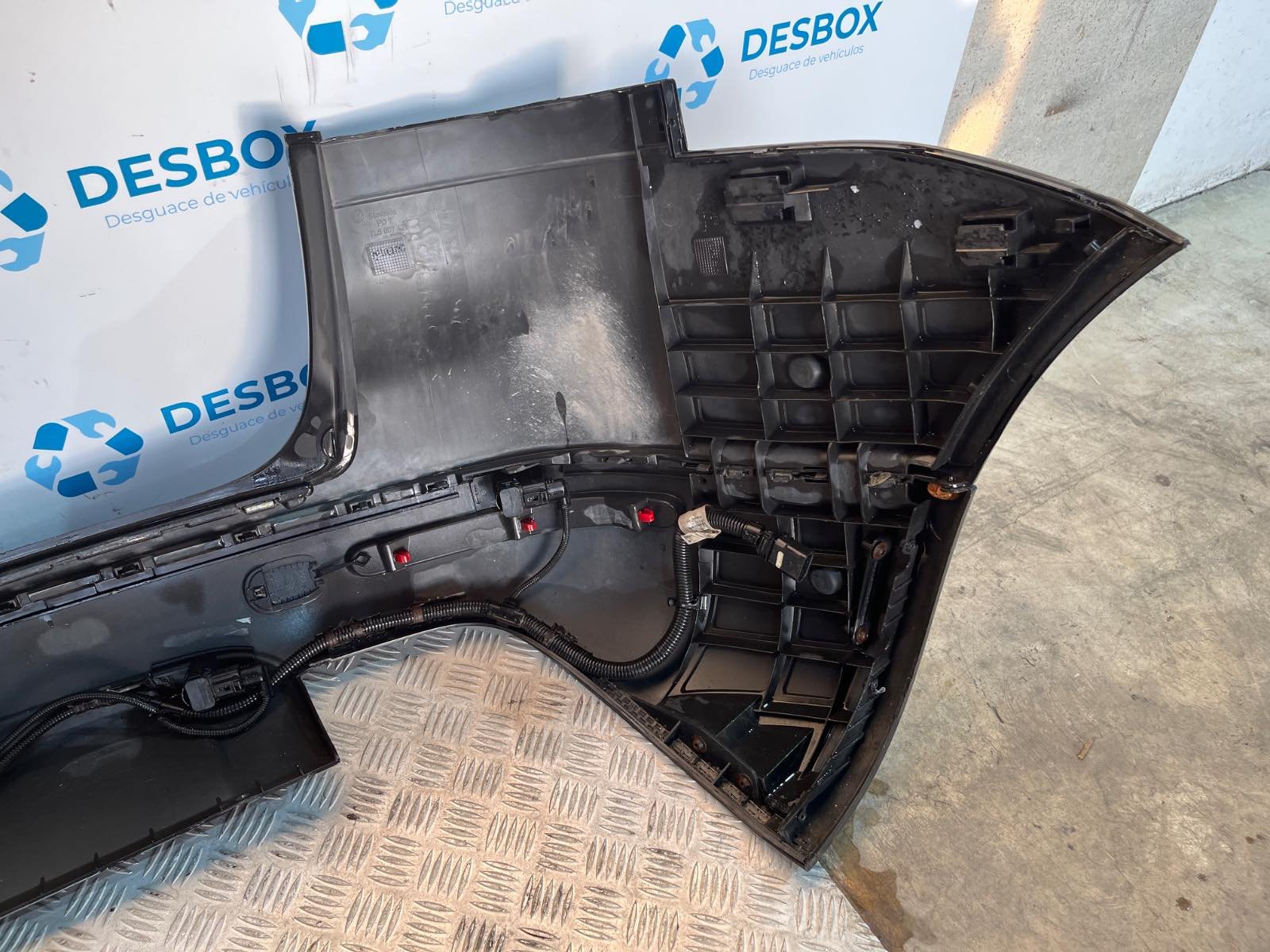 Recambio de PARAGOLPES TRASERO para VOLKSWAGEN TOUAREG (7LA) 5.0 V10 AYH - NEGRO 7