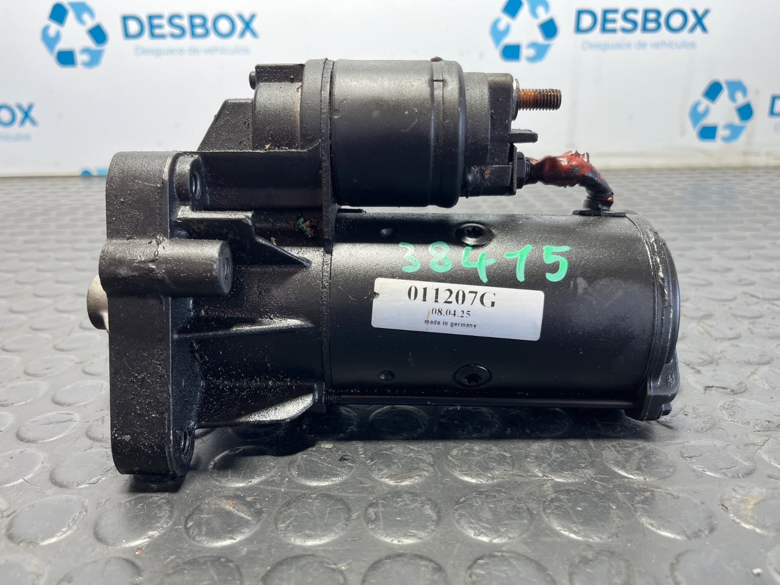 Recambio de MOTOR ARRANQUE para RENAULT ESPACE IV (JK0) Dynamique G9T742 referencia OEM IAM 011207G - NEGRO 2
