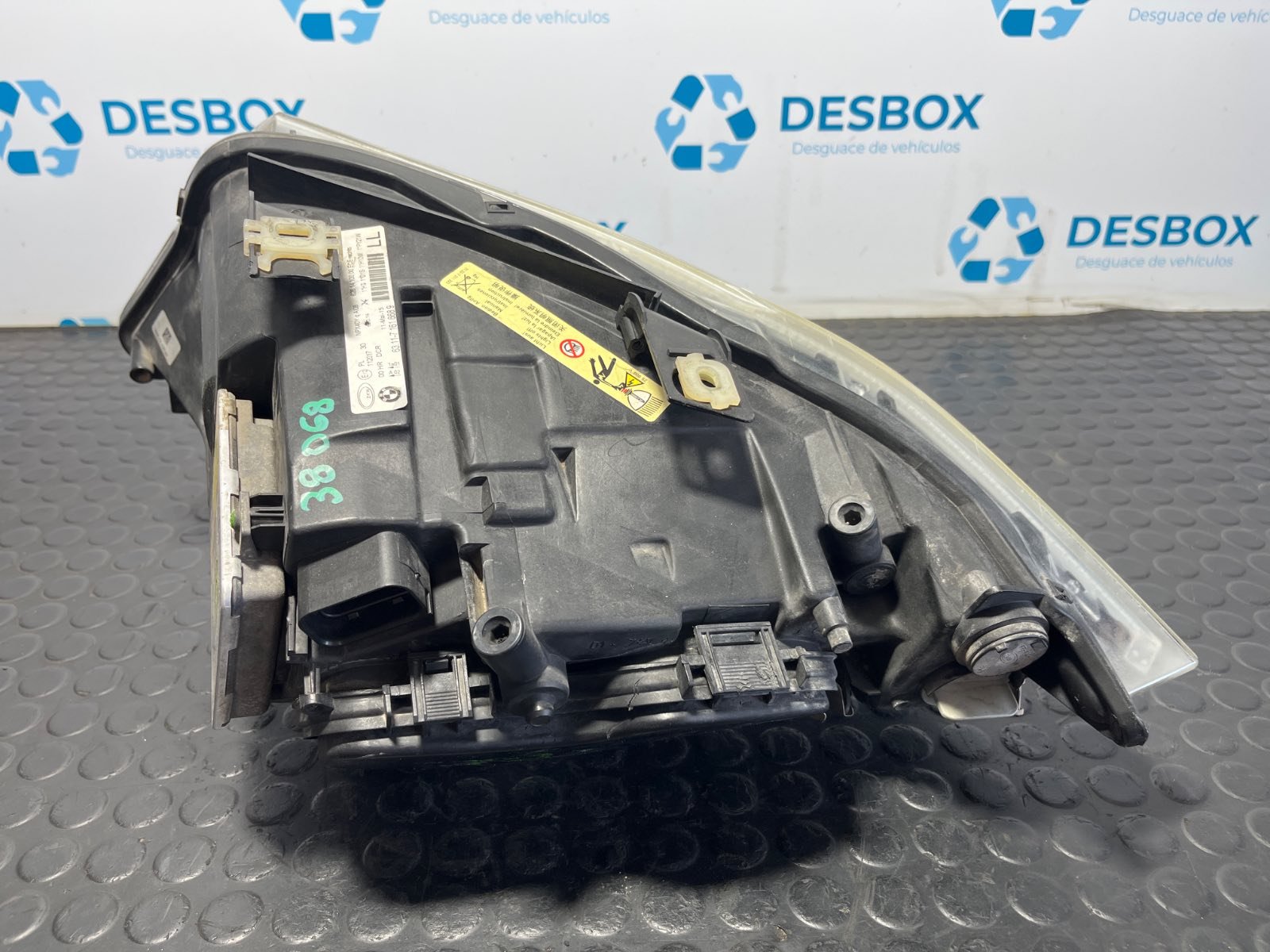 Recambio de FARO DERECHO para BMW SERIE 3 BERLINA (E90) 330 D 306D3 referencia OEM IAM 631171616689 - NEGRO 4