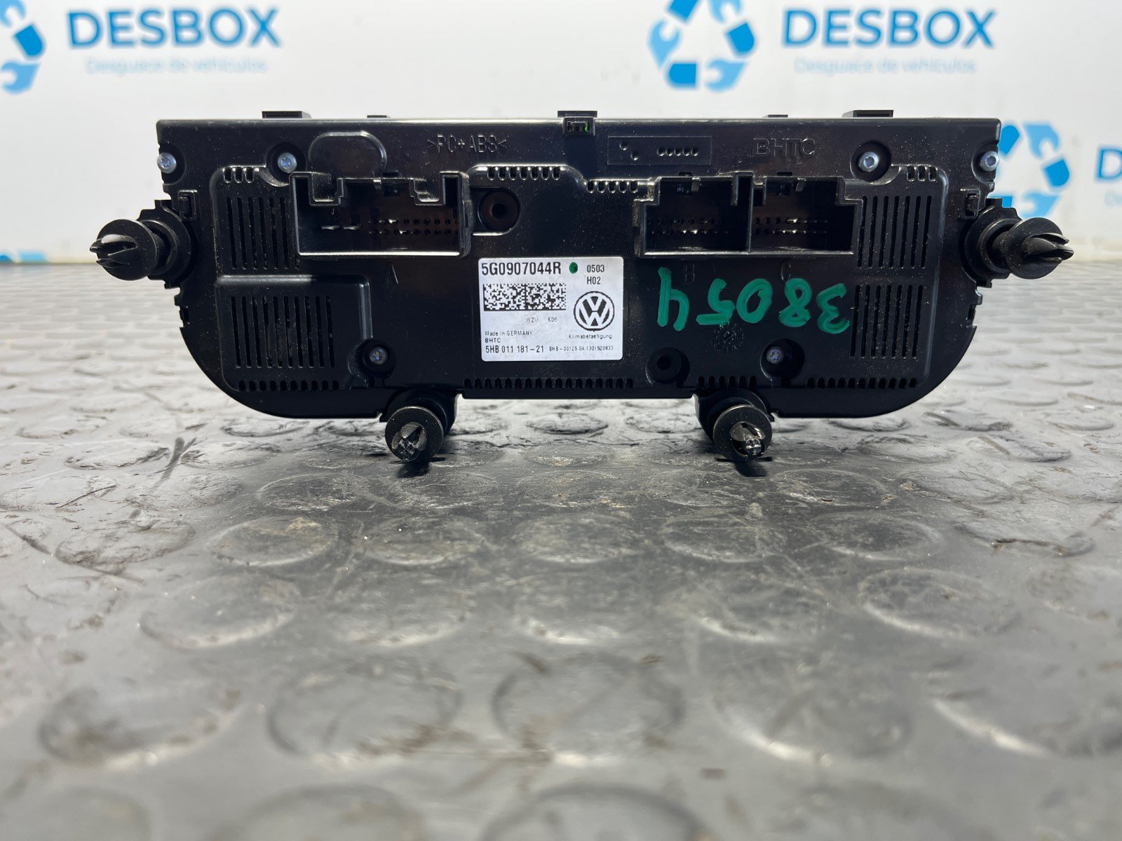 Recambio de MANDO CLIMATIZADOR para VOLKSWAGEN GOLF VII LIM. 1.2 TSI CJZ referencia OEM IAM 5G0907044R - GRIS 2