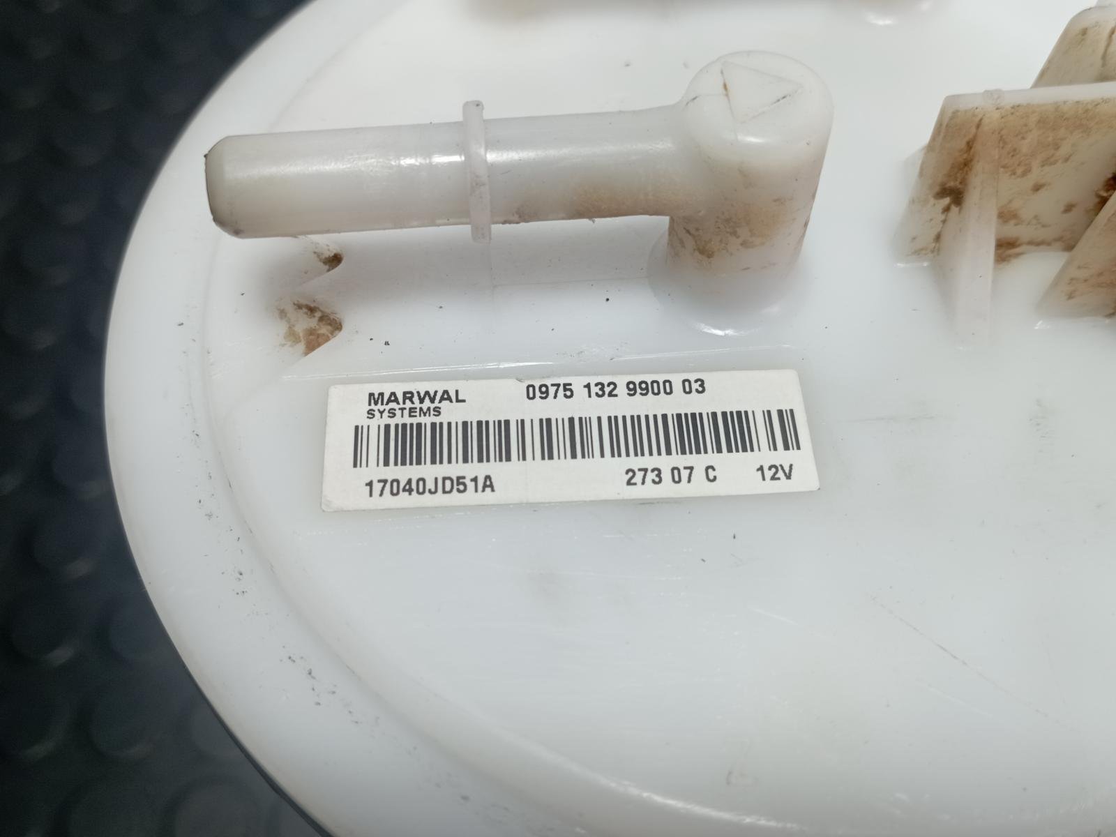 Recambio de AFORADOR para NISSAN QASHQAI (J10) 1.5 DCI K9K referencia OEM IAM 17040JD51A - NEGRO 3
