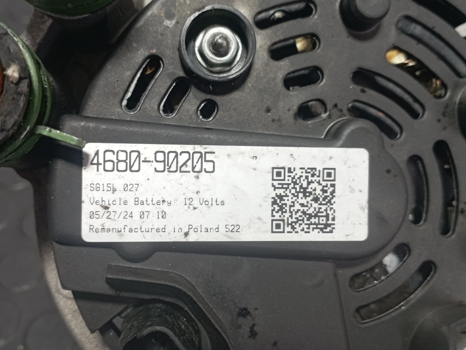 ALTERNADOR RENAULT ESPACE IV (JK0) - recambio desguace - vista 4