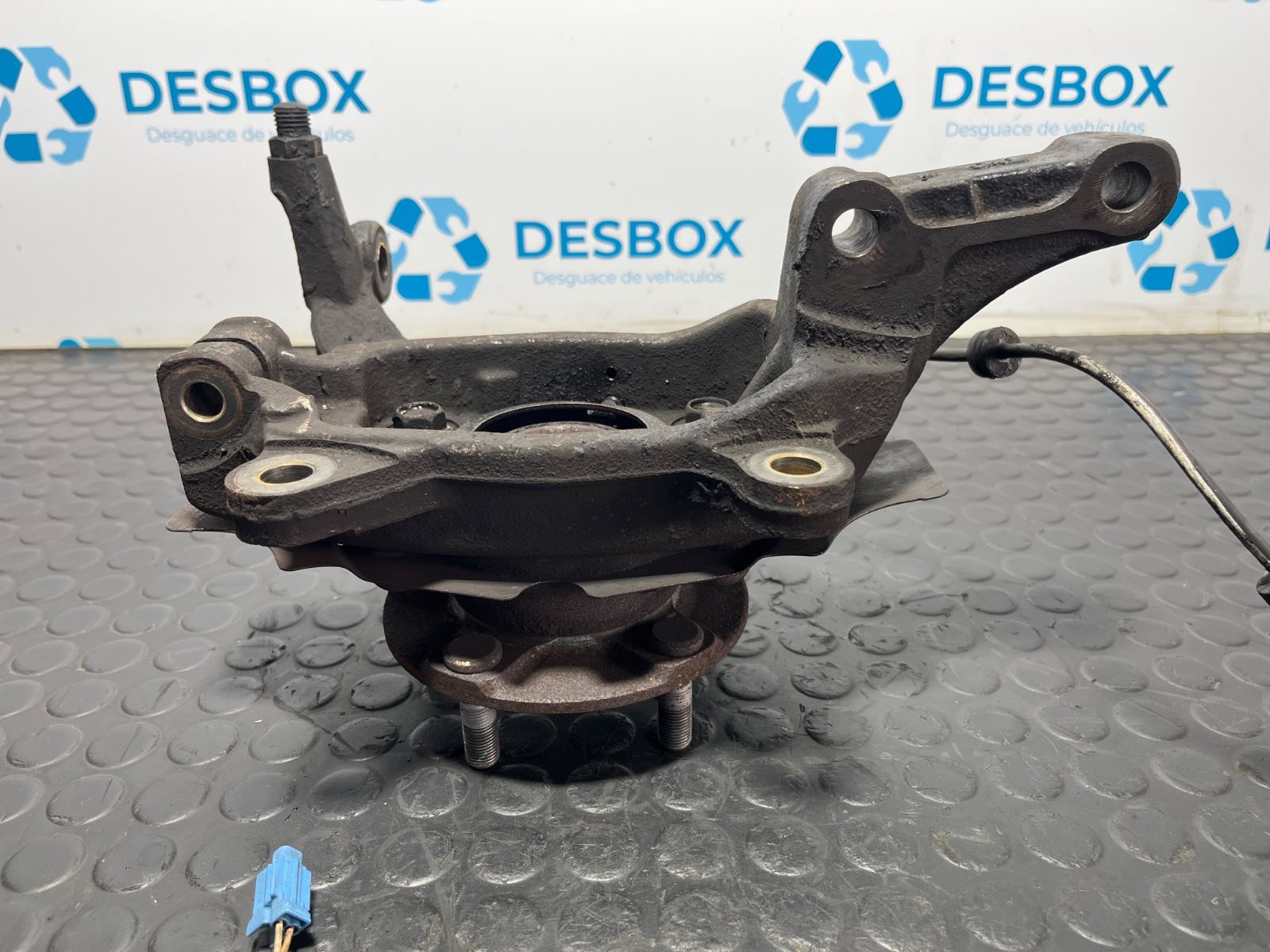 Recambio de MANGUETA DELANTERA IZQUIERDA para NISSAN MURANO (Z50) * VQ35DE - AZUL 2