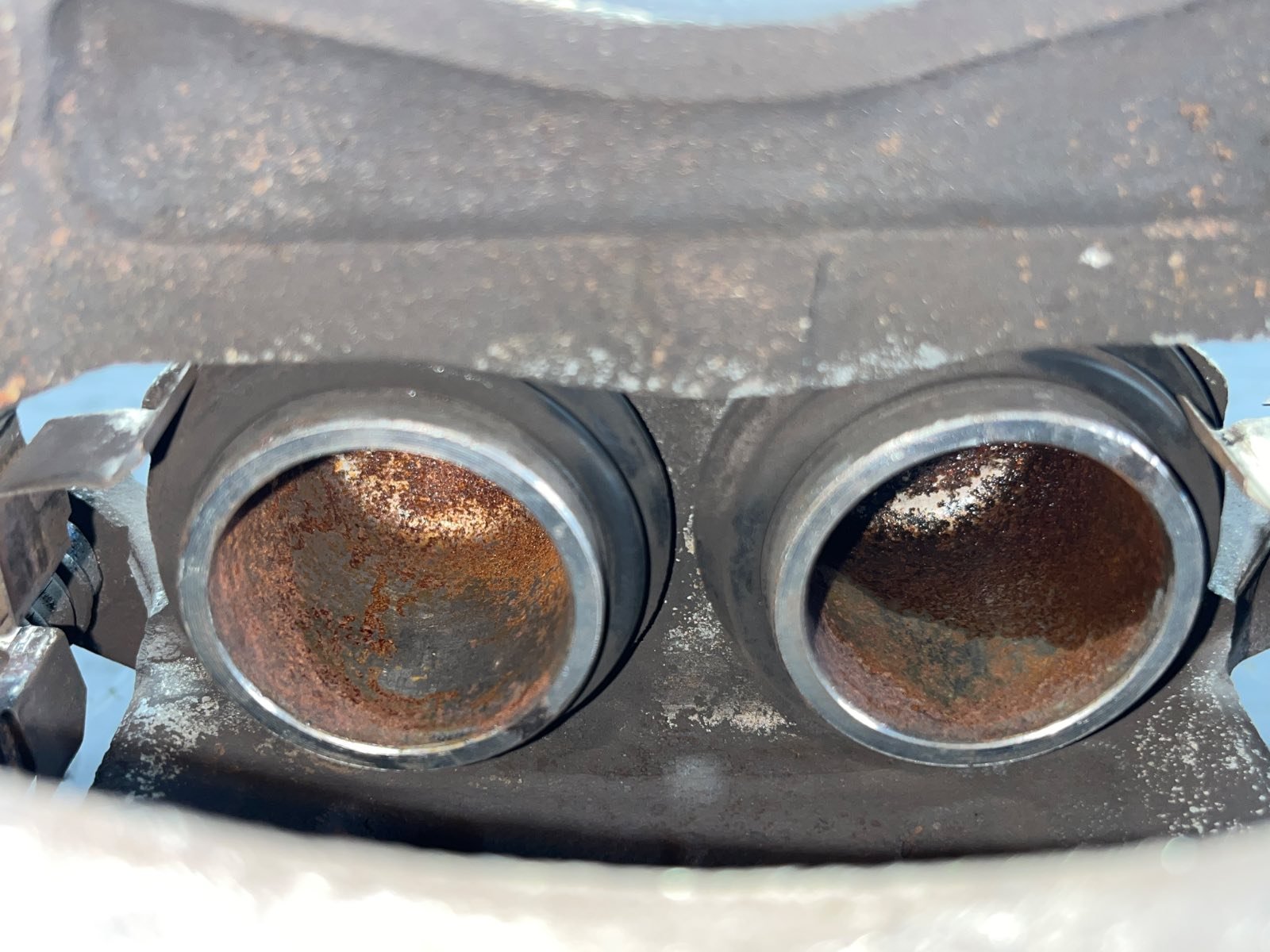 Recambio de PINZA DE FRENO DELANTERA DERECHA para NISSAN MURANO (Z50) * VQ35DE referencia OEM IAM R 6YE T3 - AZUL 5