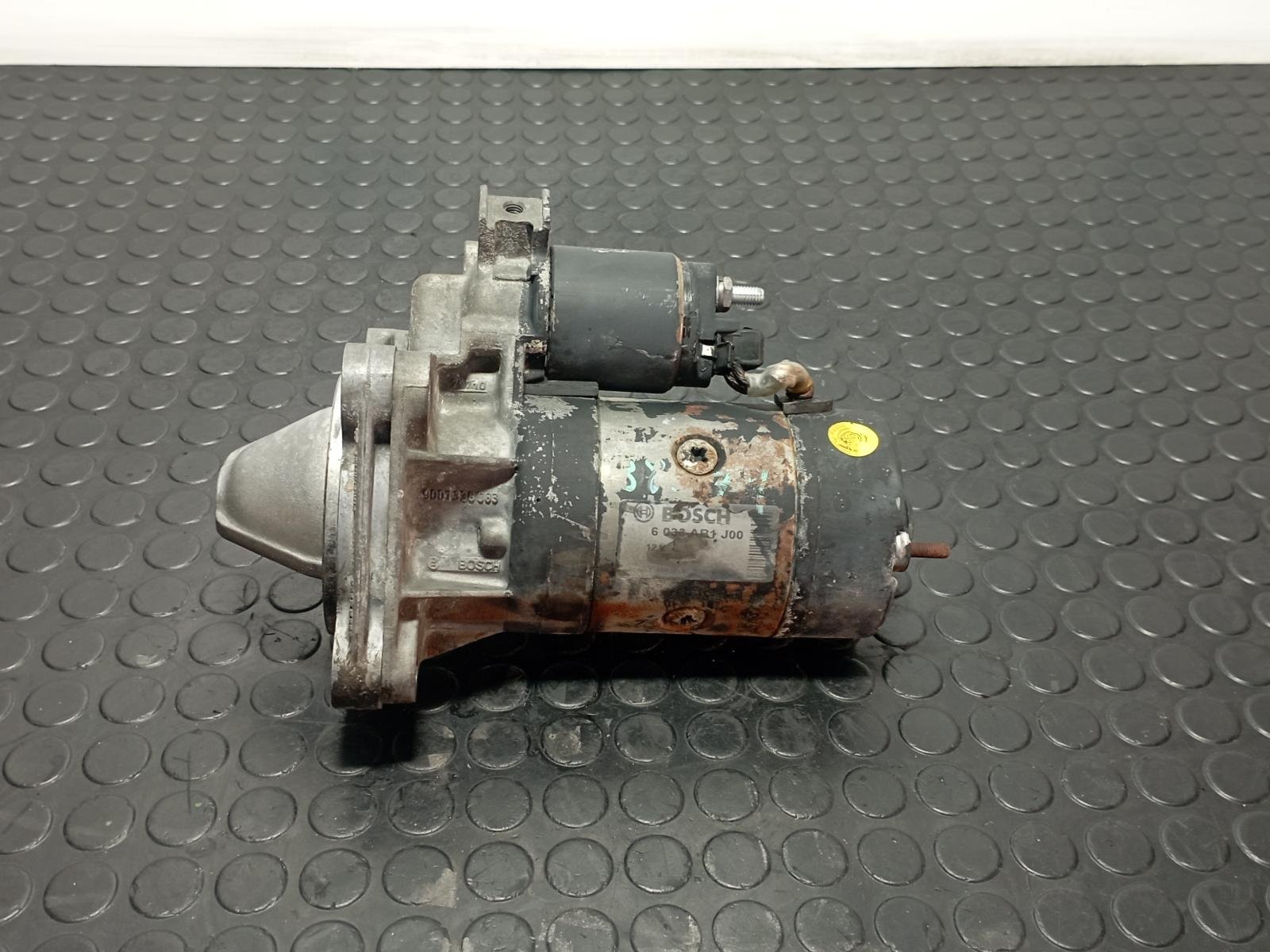 Recambio de MOTOR ARRANQUE para VOLKSWAGEN LT CAJA CERRADA / COMBI (MOD. 1997) FURGON 2.8 TDI ATA referencia OEM IAM 6033AB1J00 - BLANCO 2