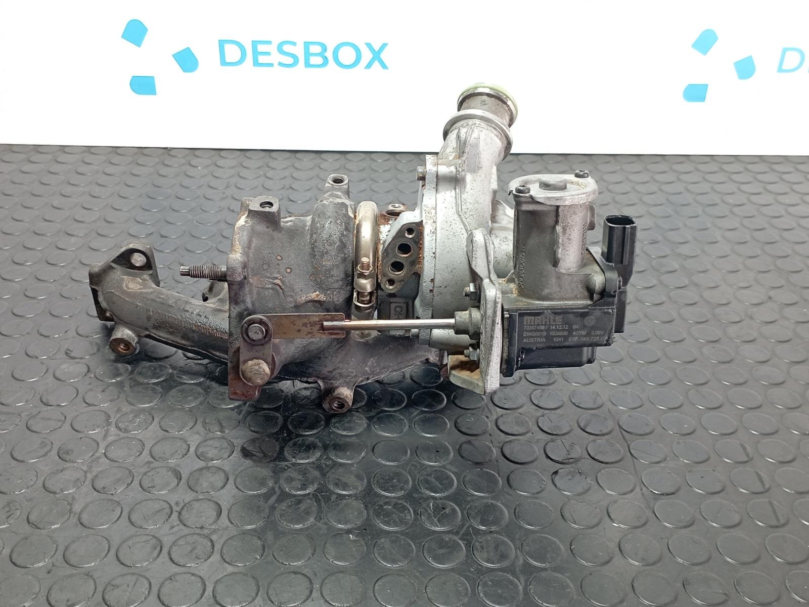 Recambio de TURBOCOMPRESOR para SEAT IBIZA (6J5) 1.2 TSI CBZ referencia OEM IAM 3NR5C8R3974 - AZUL 3