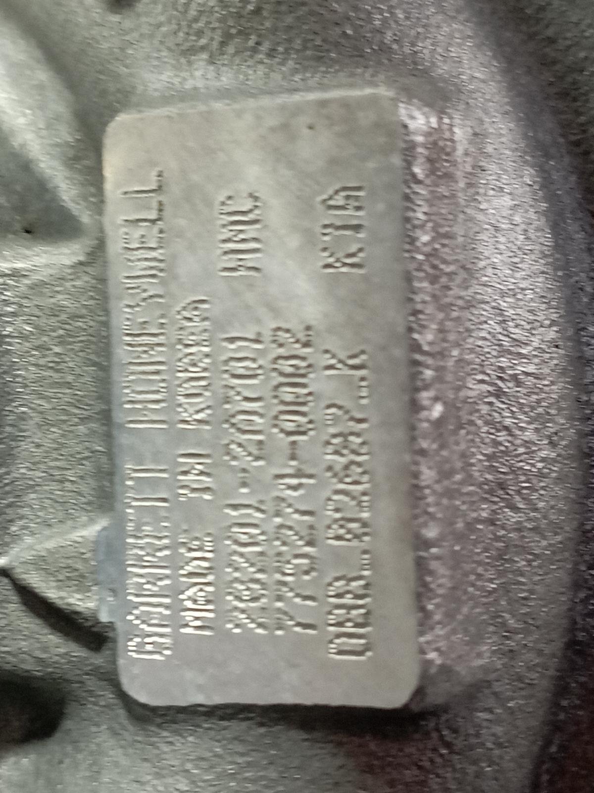 TURBOCOMPRESOR KIA CARENS  - recambio desguace - vista 5