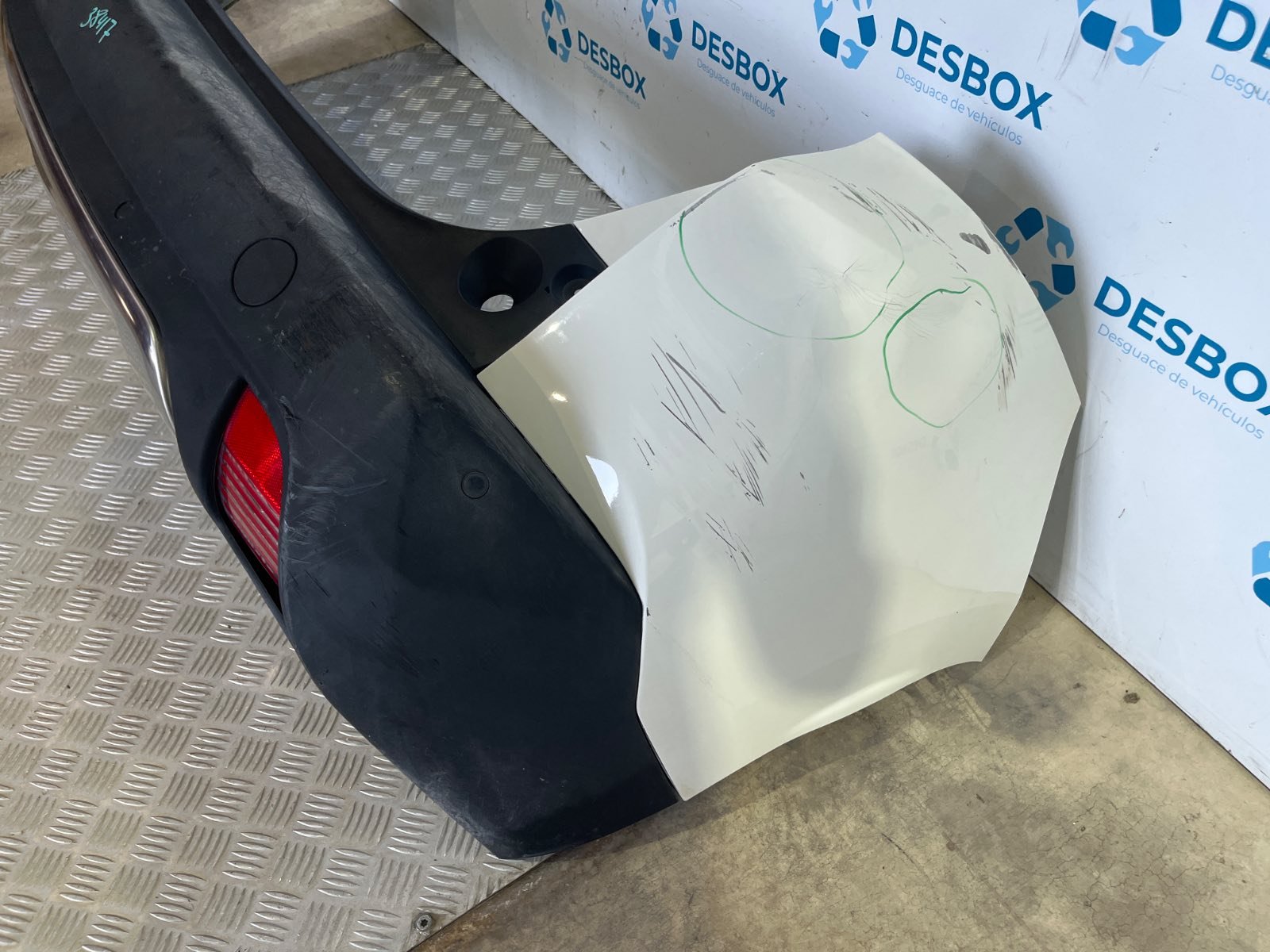 Recambio de PARAGOLPES TRASERO para PEUGEOT 2008 I 5FS(EP6C) - BLANCO 5