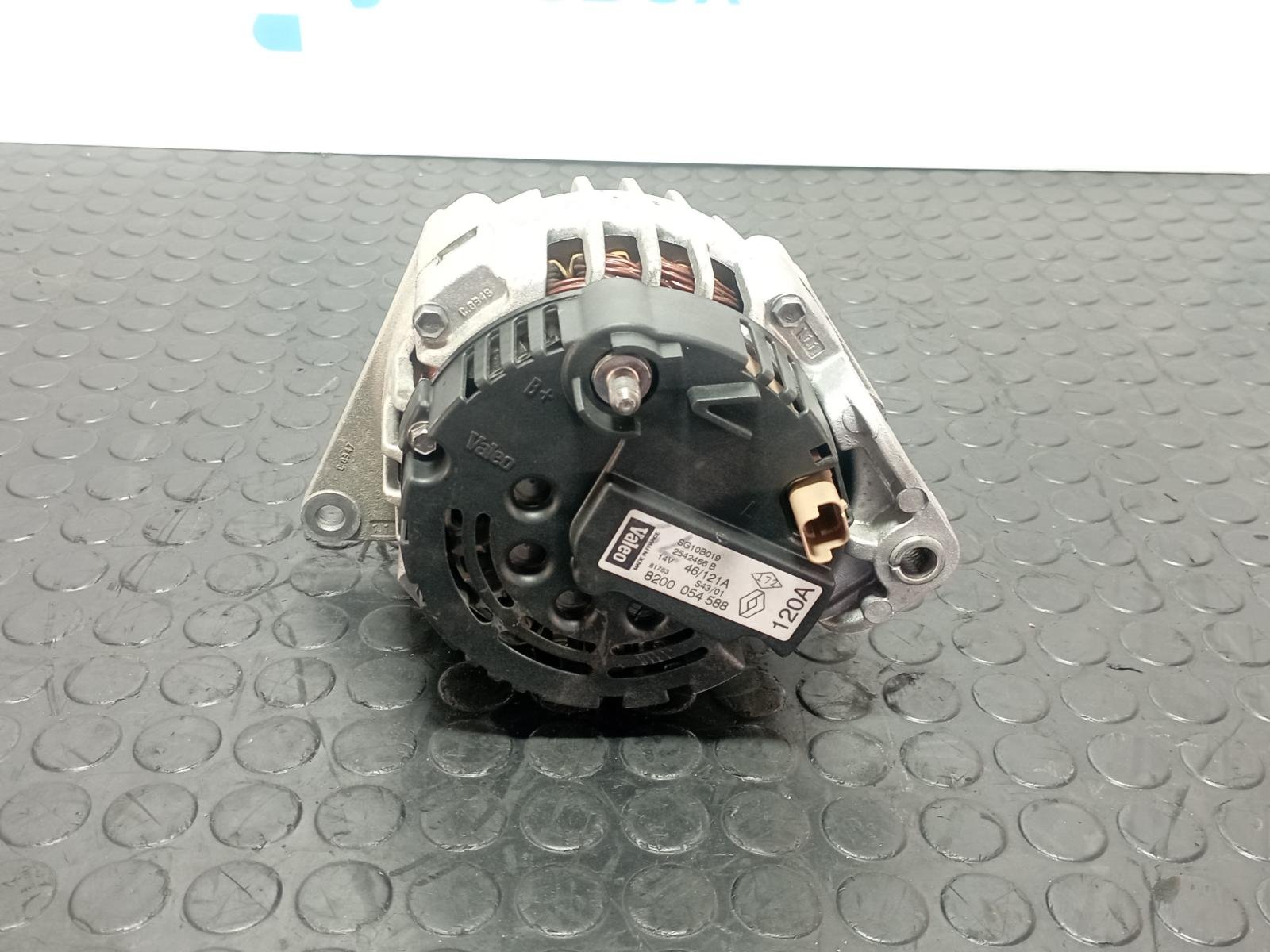 Recambio de ALTERNADOR para RENAULT MEGANE I SCENIC (JA0) 1.9 DCI D/F9Q K7 referencia OEM IAM 8200054588 - NEGRO 2