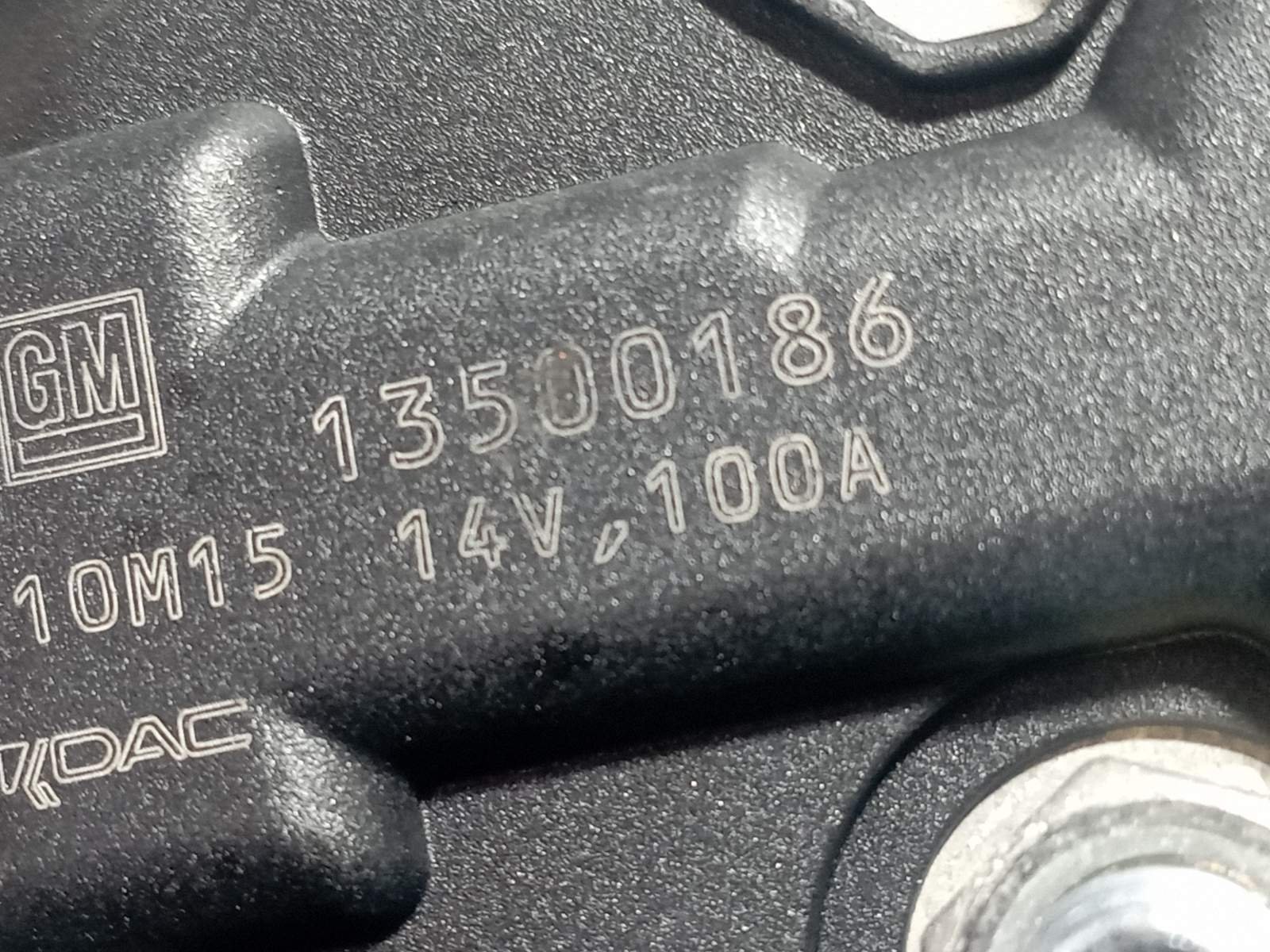 Recambio de ALTERNADOR para OPEL ASTRA J LIM. * D-A17DTR referencia OEM IAM 13500186 - NEGRO 4