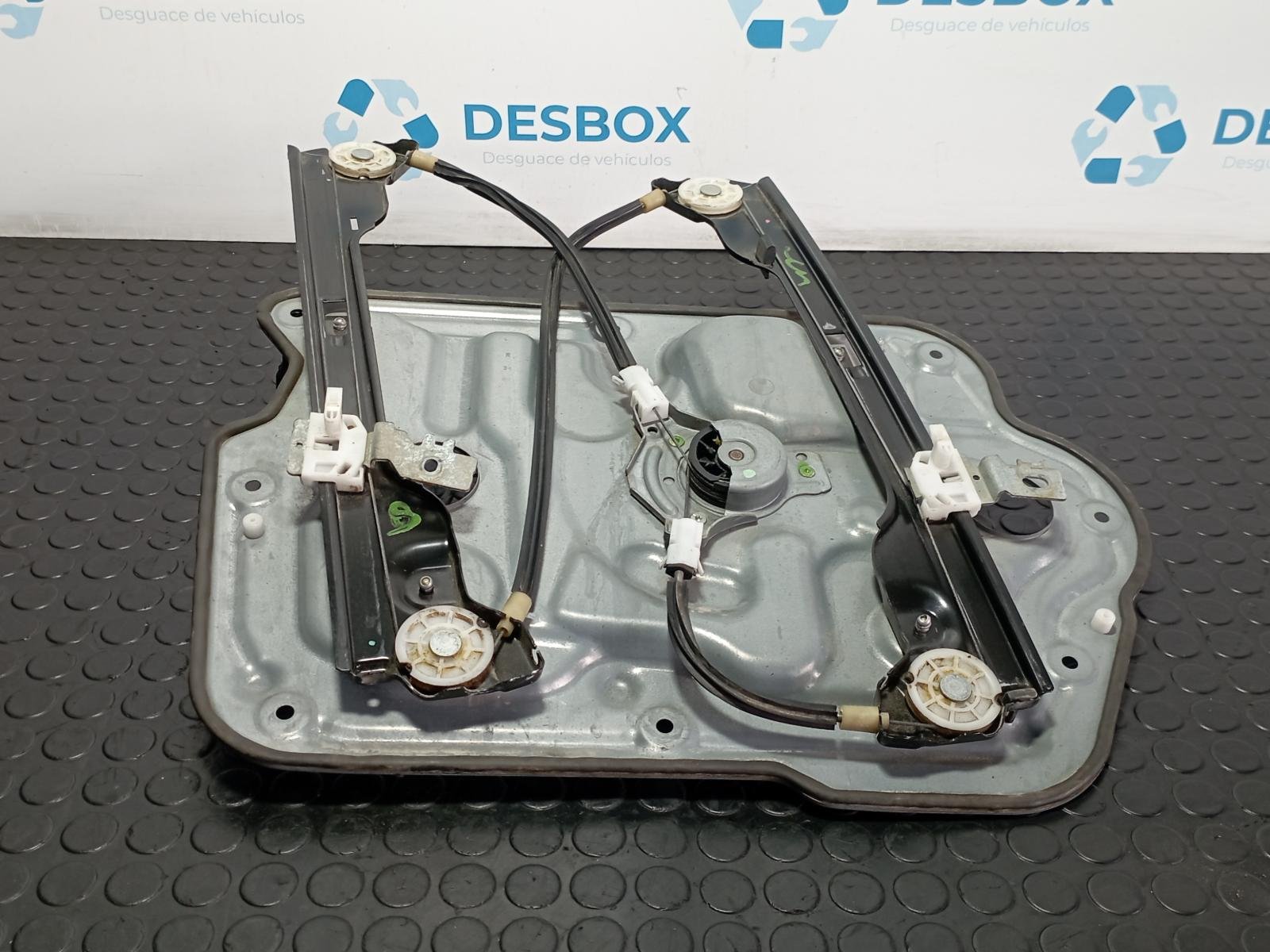 Recambio de ELEVALUNAS DELANTERO DERECHO para NISSAN QASHQAI (J10) 1.5 DCI K9K referencia OEM IAM 80770JD00A  - NEGRO 3