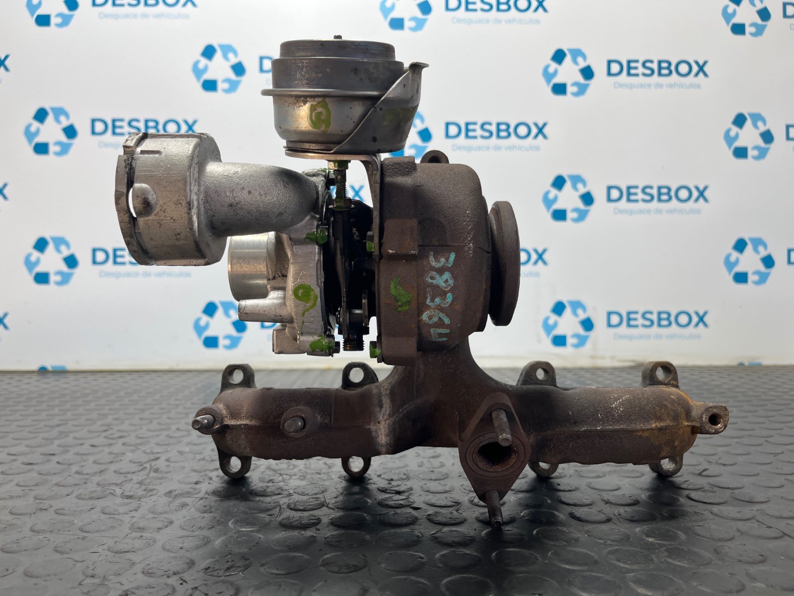 Recambio de TURBOCOMPRESOR para VOLKSWAGEN GOLF PLUS (5M1) 1.9 TDI BKC referencia OEM IAM 7518515003S - GRIS 2