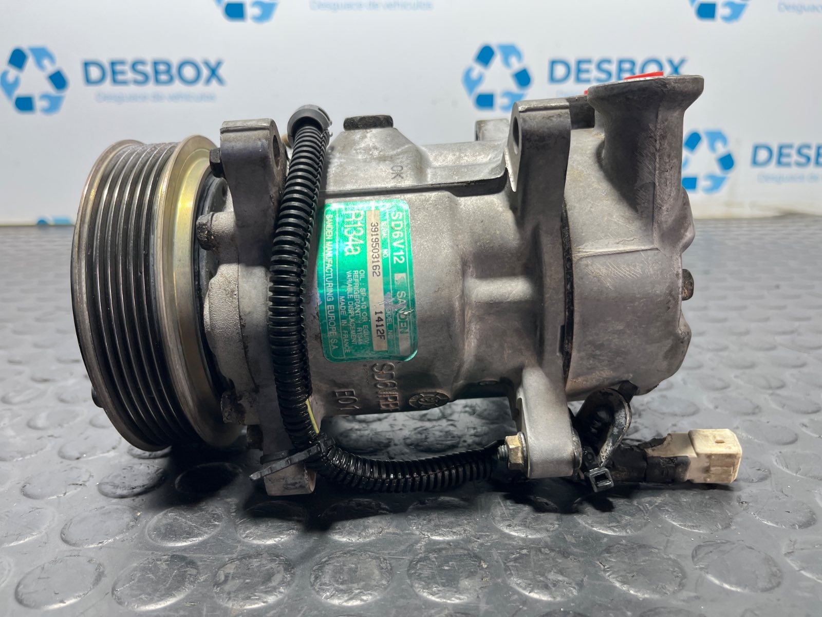 COMPRESOR AIRE ACONDICIONADO PEUGEOT 206 CC - recambio desguace