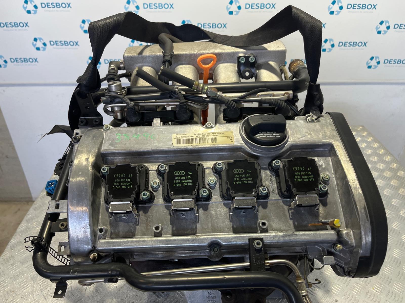 MOTOR AUDI A4 BERLINA (B5) - recambio desguace - vista 5