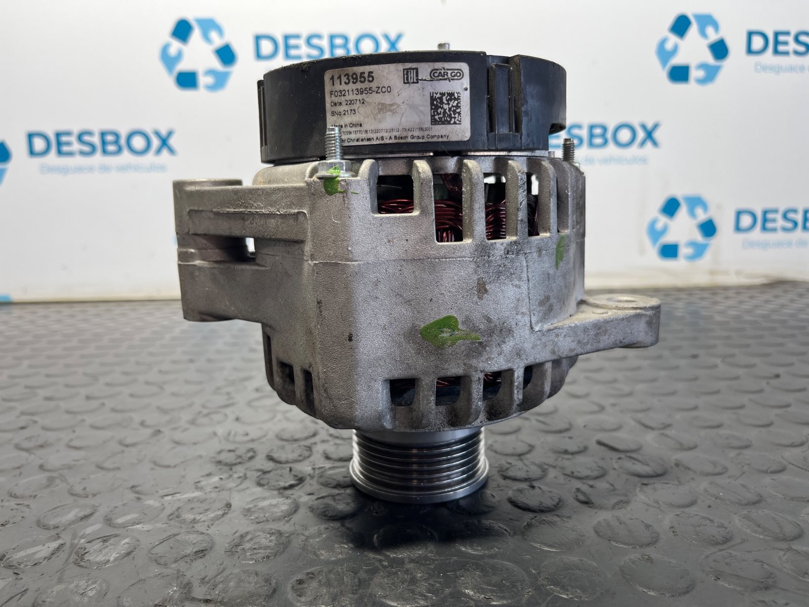 ALTERNADOR OPEL ZAFIRA B - recambio desguace - vista 5