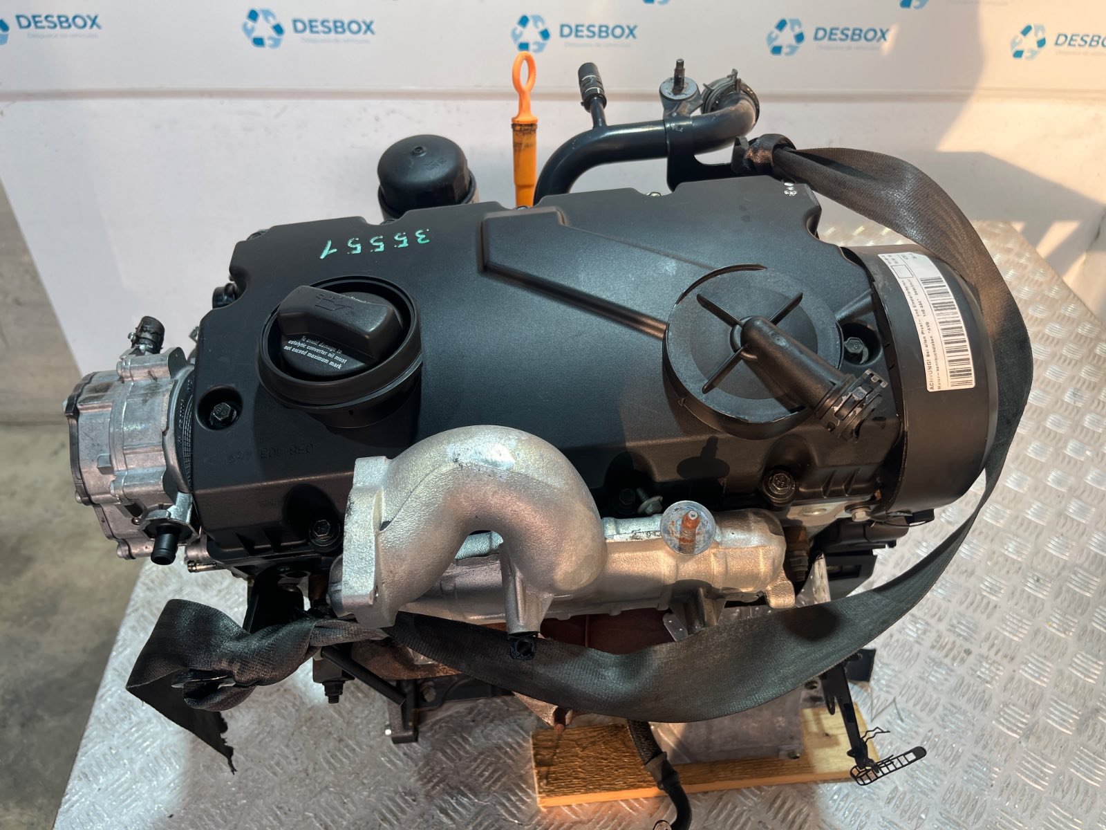 MOTOR VOLKSWAGEN PASSAT BERLINA (3B3) - recambio desguace - vista 5