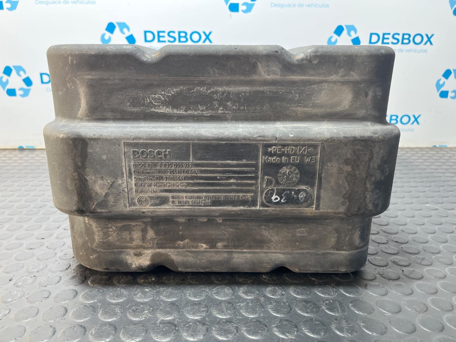 DEPOSITO ADBLUE RENAULT MAXITY - recambio desguace - vista 5